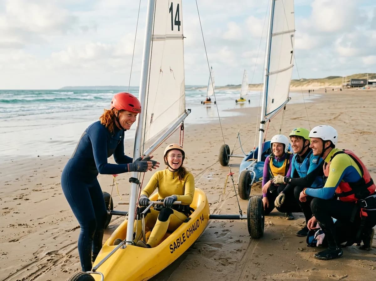 Coach Char à Voile